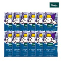 [크나이프] 잘자 굿나잇 배쓰솔트 입욕제 12팩 세트, 없음, 상세설명 참조