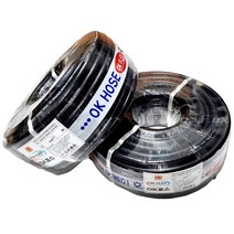 흑편사 호스 13 15 19 25mm X 50M /농업 펌프 동력 물 수도 고압, 15mm*30M, 1롤