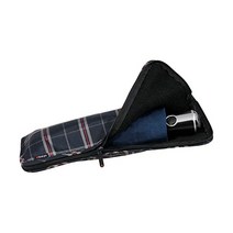 크닙스 우산 Sponge Bag Umbrella with Zip for Pocket Umbrellas 체크 네이비
