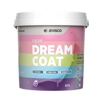 제비스코 친환경 항균페인트 드림코트 0.9L, 에그쉘광주황0.9L, 1개, 900ml