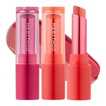 메리쏘드 투톤 립스틱 2개, 01.로즈턴 1개+03.누오렌지 1개