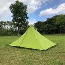 텐트 빅돔 백패킹 쉘터 대형 차박 감성 방수 캠핑 텐트 초경량 더블 티어 로드리스 텐트, 내부 및 외부 텐트