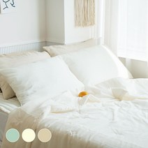 천연 뱀부 시어서커 사계절 차렵이불 세트 (3colors 2size)