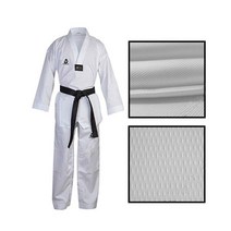 주짓수도복 유도복 전통적인 wtf 승인 흰색 태권도 유니폼 wtf taekwondo