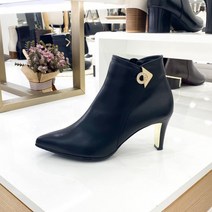 1H20507 K-040 골드장식 여자앵클부츠 8cm 미셸by탠디 TW145