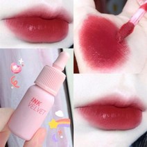 립글로즈 립틴트 립밤 립라이너 잘 지워지지 않는 착색 타투 립스틱 틴트 새로운 6 색 매트 립글로스 미니 아기 병 리퀴드 방수 오래 지속되는 레드 립 귀여운 메이크업 코스메틱, 협력사, 02