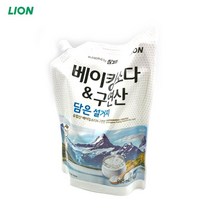 베이킹소다 구연산 야채 과일 주방세제 1kg 리필 봉지형 5개입 1세트, 1개