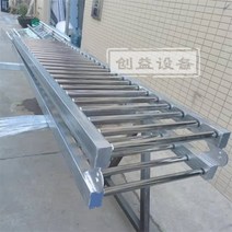 상하차 짐차 차량 연결용 컨베이어 벨트 사다리 슬라이드 운송 배송, 접이식 50cm너비 길이 1미터개