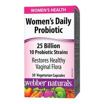 웨버네추럴스 우먼스 데일리 프로바이오틱 250억 30베지캡슐