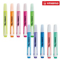 스타빌로 스윙쿨 오리지널 형광펜 낱색 / 여러가지 컬러 / 반투명 바디 / 포켓 디자인 / 편한 그립감, 스타빌로 스윙쿨 오리지널 형광펜 56 핑크