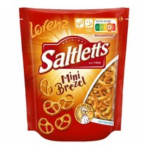 독일과자 스낵 Saltletts 솔트렛 미니 브레젤 프레첼 150g