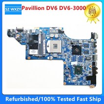 리퍼비쉬 HP pavilion DV6 DV6-3000 노트북 마더보드 HM55 Radeon HD 5470M 512MB DA0LX6MB6H1 630280-001 DDR3 MB