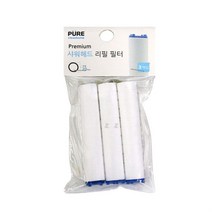 IS 퓨어샤워헤드정수필터(3입) 샤워기필터 향기나는필터 샤워기청소 부유물제거 잔류염소제거 ^ ju!na@, ※­선택:상품선택▣