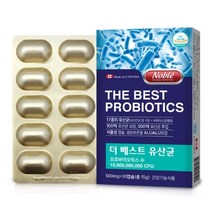 노블 더베스트 유산균 프리바이오틱스 비피더스균 유산균 알약 30캡슐, 30캡슐 x 5개
