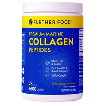 퍼덜 푸드 프리미엄 피쉬 콜라겐 펩타이드 단백질 파우더 185g Best Premium Marine Collagen Peptides Wild-Caught Keto Protein Powder 6.5oz, 1개