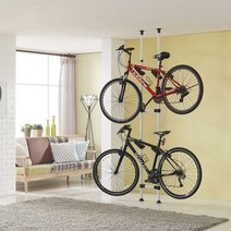 크랭키 자전거거치대 실내 보관 로드 MTB 거치대 2단, 자전거보관 실내거치대 2단 자전거보관대/자전거거치대