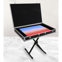 샌드아트 테이블 촉감놀이 LED 라이트 박스 미술 수업, L사이즈 3색 커버  블랙 스탠드(모래포함)