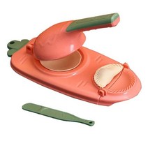 만두만들기 만두틀 수제 만두 제조기 모양틀 New 2 In 1 Dumpling Maker Mold Skin Wrapper Dough Press Ki, 03 Pink