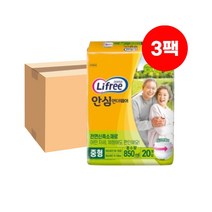 LG유니참 라이프리 안심 언더웨어 중형 20매 x 3팩