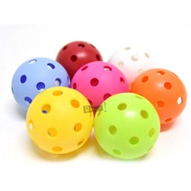 프로맥스 플로어볼 공 낱개 1개 플로어볼용품 체육, 화이트