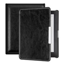 ebook리더기 이북 북 전자책 단말기 전자북Kobo aura 6 인치 2013 e-리더 커버 케이스 "N514 e-book funda capa 수면 필름 + 스타일러스, 02 검정, 한개옵션1