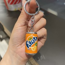 귀여운 미니 콜라 스프라이트 캔 열쇠고리 키홀더 키링, B
