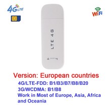 lte라우터 유심라우터 usblte라우터 4glte라우터 휴대용 lte모뎀 usb라우터 공유기dongzhenhua uf904 잠금 해제 휴대용 모뎀 4g wifi 라우터 usb, 유럽 ​​버전