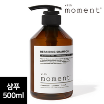 올곧음 500ml 샴푸 리페어링 위드모먼트 오디너리에디션, 1.샴푸500ml