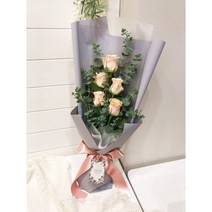 생화 장미 5송이 꽃택배, 1.샤만트