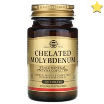 솔가 Chelated Molybdenum 100정, 1개, 기본