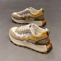 여성운동화 신품 키높이 통굽 스니커즈 벨크로 운동화