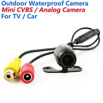 화물차후방카메라 탑차 트럭 140 학위 와이드 앵글 CCTV 아날로그 카메라 12V 미니 전면/후면보기 보안 미, 01 NTSC_02 Rear View