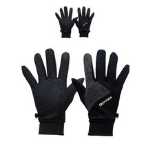 간절기부터 겨울까지 체온 보호용 방한 장갑 X 2개입 용품 12월 크리스마스 선물 동지 스키장, 유다 트라이간절기장갑_블랙L