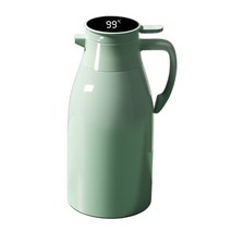 보온 보냉 주전자 2L 스마트 온도 표시 48시간 장시간 보온, 그린(lv)
