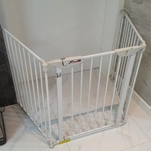 스틸 반려견 펜스 강아지 새끼 3면 애견 철장 울타리