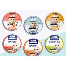 모찌네 챱챱 고양이캔 참치 90g, 참치*맛살90g x 24개