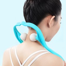 빼다 골프공 목 어깨 척추 짜릿한 셀프 지압 마사지 안마기, 민트