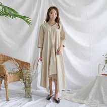 오피아이예뻐 휴양지 원피스 브이넥아이예뻐 휴양지 원피스 롱아이예뻐 휴양지 원피스 루즈핏아이예뻐