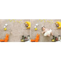 신생아 본아트 50일 100일셀프촬영 스튜디오 아기 사진 배경지, 상세페이지 참조, 상세페이지 참조, J1타입