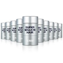 슈퍼밀리언헤어 흑채 25g 10개, 밝은갈색