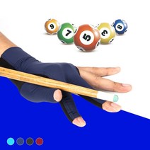키밍 오른손 왼손 오픈형 당구 장갑 미끄럼방지 블랙, 외손 오픈_블랙