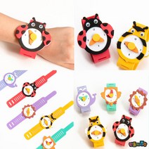 만들기자랑eva 손목시계 만들기/eva/손목시계/만들기재료/시계/, 민화eva손목시계-무당벌레