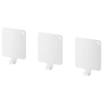 [무료배송]이케아온라인몰 후크걸이 접착식걸이 벽걸이 벽에붙이는 벽후크 접착식행거 부착행거, 10세트(30p)