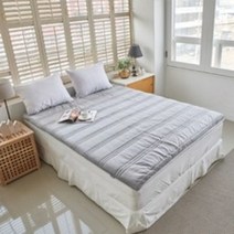 블레딕홈 극세사 CP 화이버 1단 메모리 폼 매트리스 멀티 싱글 겉 커버 포함