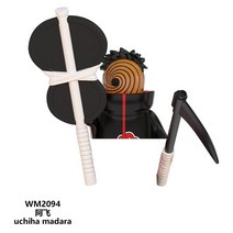 성인레고 중국 레고 커스텀 키링 Anime naruto 빌딩 블록 sasuke kakashi madara zetsu may guy rock lee mini action toy, wm2094