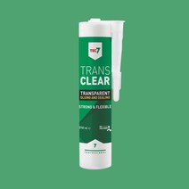 Tec7 텍세븐 방수 실리콘 투명 TRANS 수중 접착제