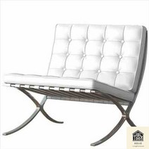 바르셀로나 이탈리아 체어 카페 인테리어의자 1 2 3인용 스툴 이태리 빈티지소파, 화이트