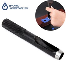 아일렛 원형 타공 펀치 가죽 벨트 가방 천공기 펀칭기B, 10mm