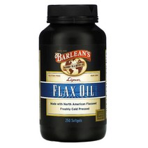 발린스 Barleans 리그난 아마 오일 소프트젤 250정 US직배송, 1PACKAGE, 상세설명 내 표시사항 참고
