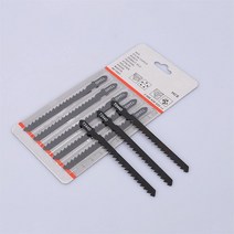 목공 지그 목재용 곡선 직소 블레이드 T144D T111C T127D HCS T-Shank 빠른 절단 도구 지그 톱 액세서리 74, 04 5pcs T127D